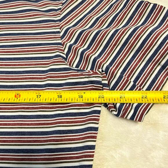 Peter Millar Crown Crafted Performance Polo Men's Small Navy Crimson White Golf - Picture 11 of 11